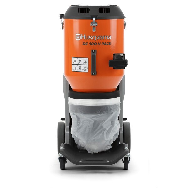 DE 120 PACE Vacuum front view