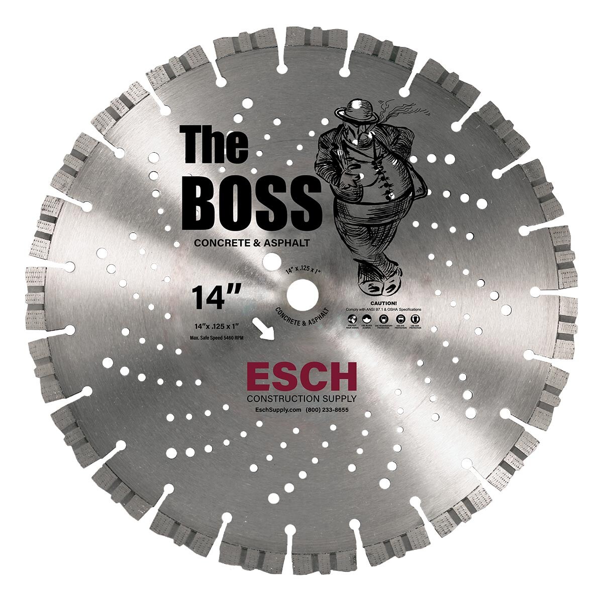 The Boss Diamond Blade for Concrete