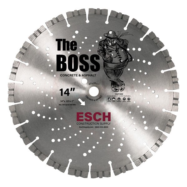 The Boss Diamond Blade for Concrete