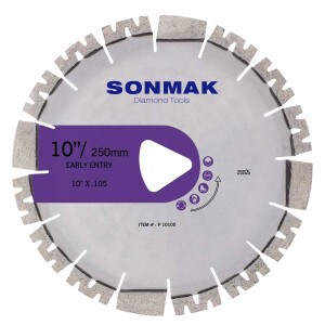 SONMAK Soff-Cut Diamond Blade - Purple Series