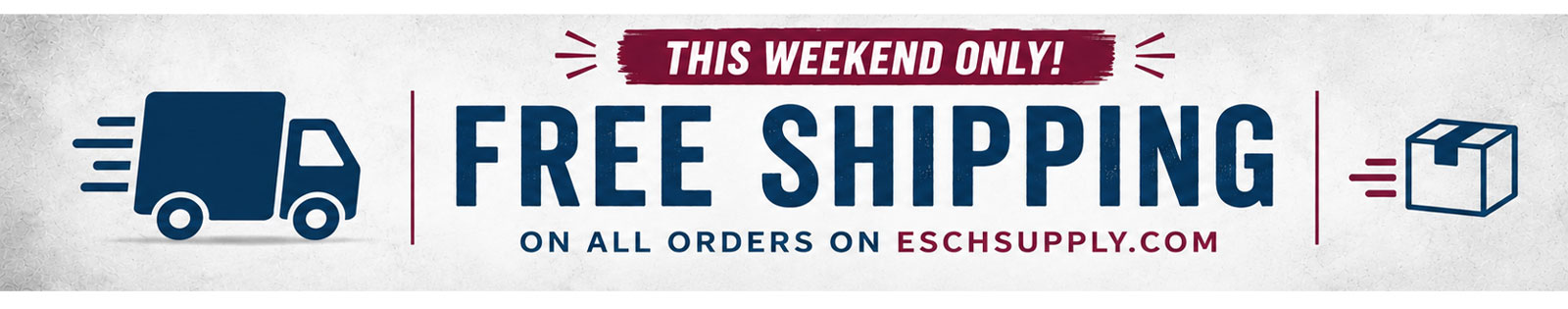 Free Shipping Weekend Deal